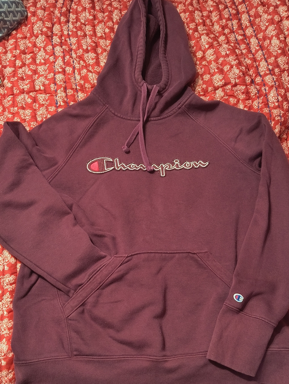 Champion Men’s Hoodie - Deep Plum